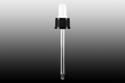 Zakraplacz PP z pipetą szklaną