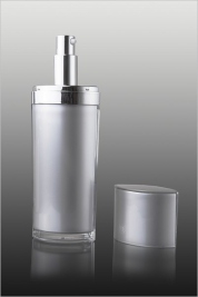 Butelka owalna z pompką